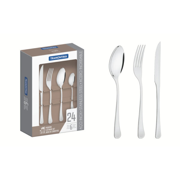 JUEGO DE CUBIERTOS HAVANA 24 PIEZAS